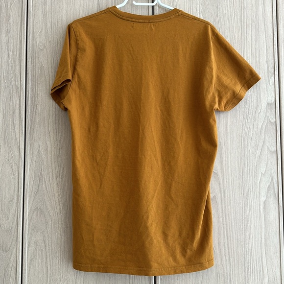 Men’s Mustard Yellow Tee - Picture 3 of 6